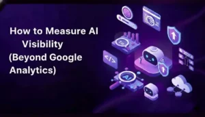 Illustration about measure AI visibility beyond traditional analytics
