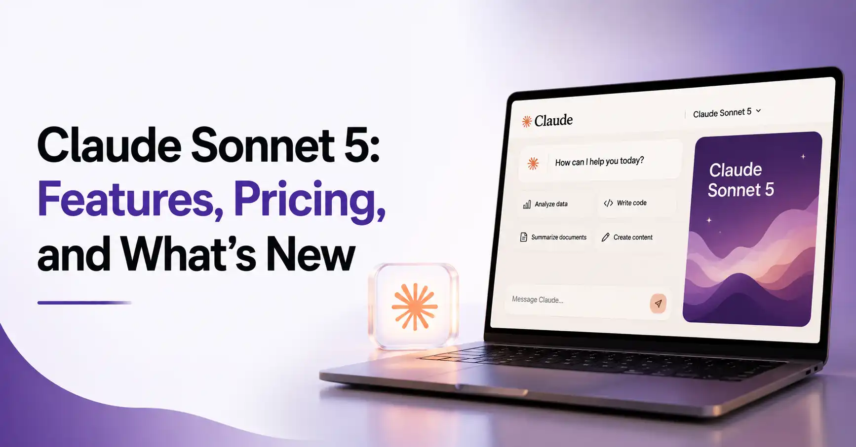 Claude Sonnet 5 AI model overview highlighting features, pricing, and the latest updates for developers and businesses