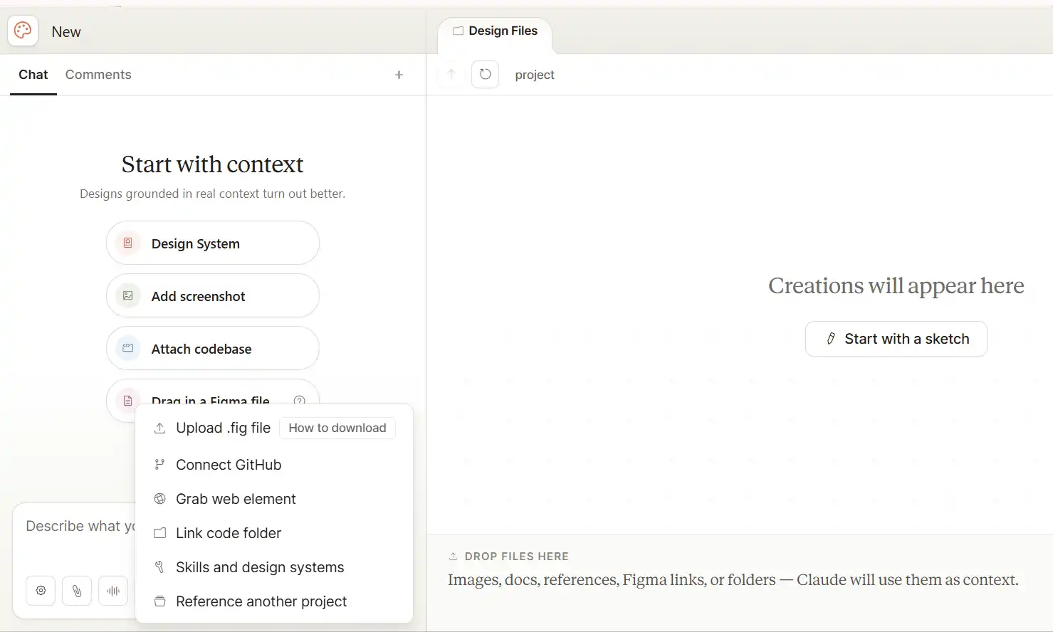 claude-design-dashboard-interface